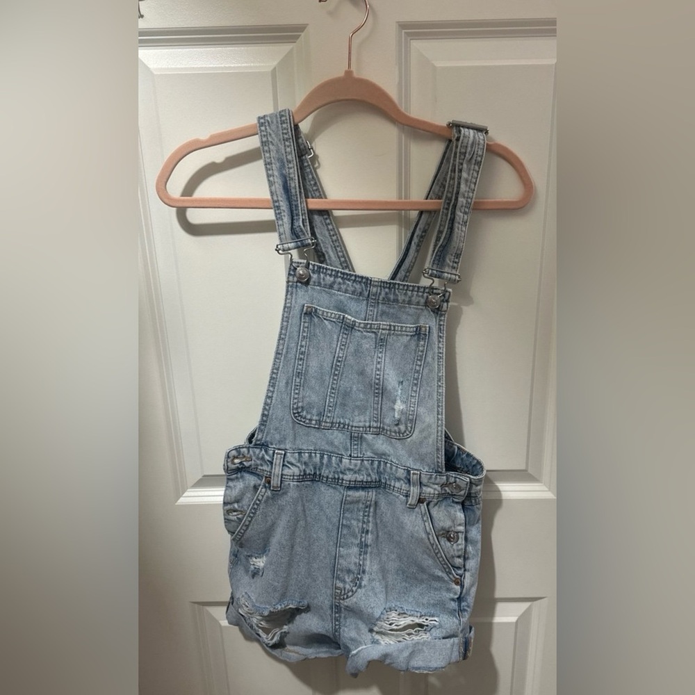 denim overalls